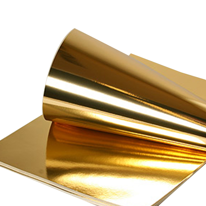 Bright Golden Metallized Paper