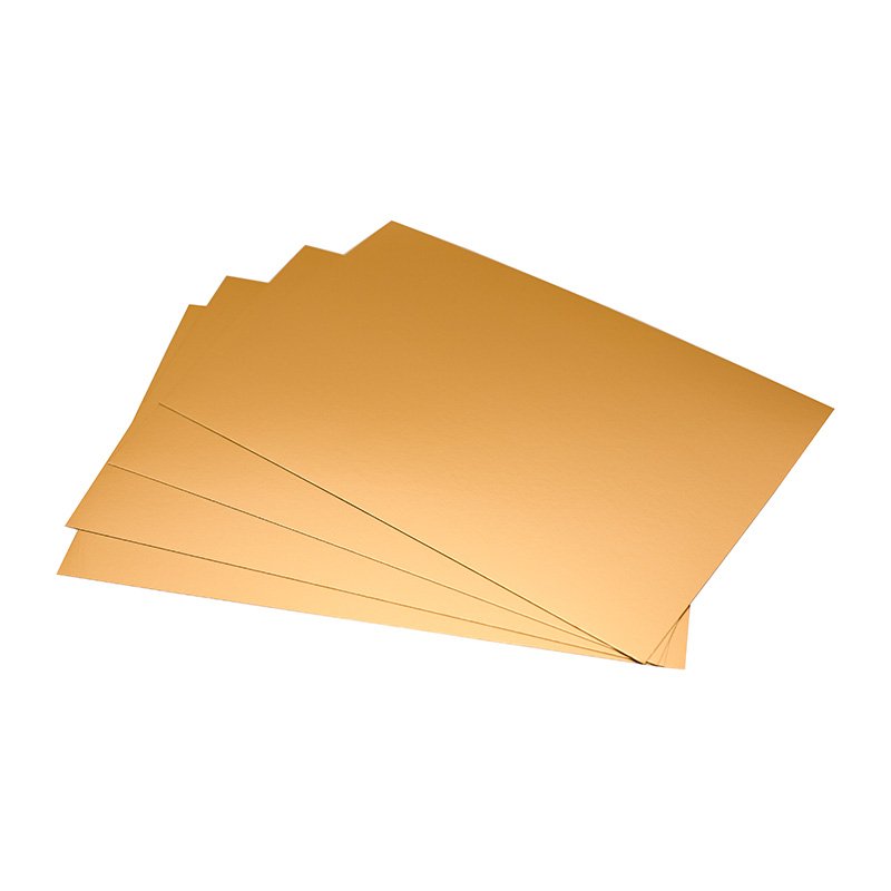 Matt Golden Metallized Paper