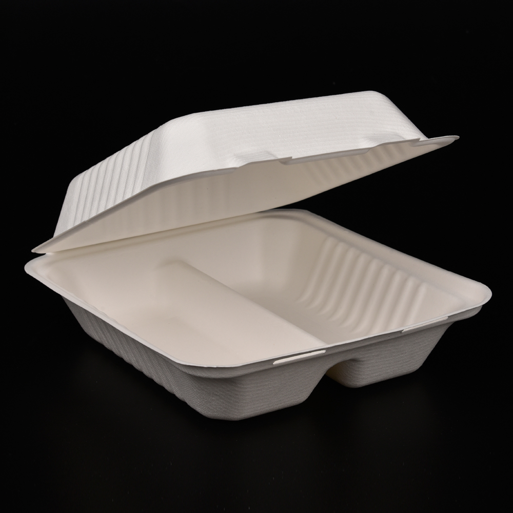 sugarcane bagasse  food container(lunch box/meal box/takeaway box)