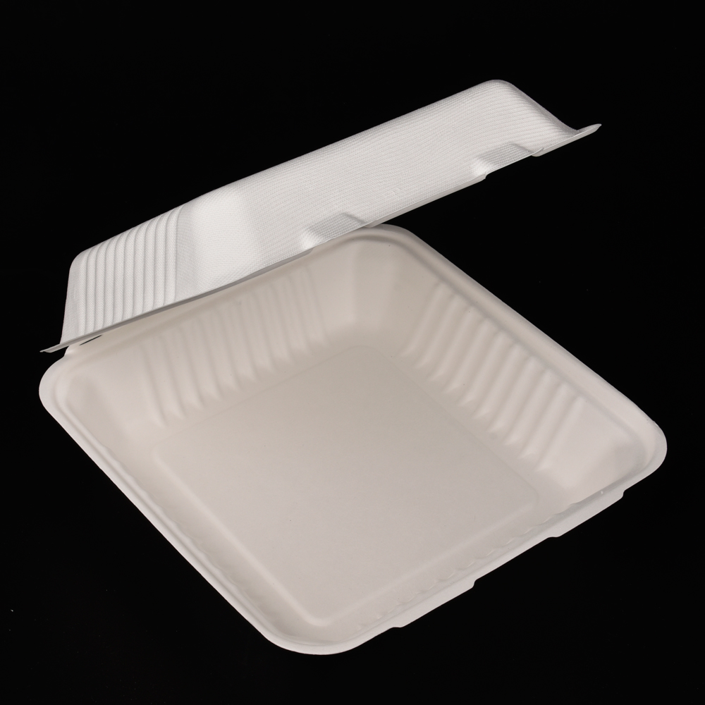 sugarcane bagasse  food container(lunch box/meal box/takeaway box)